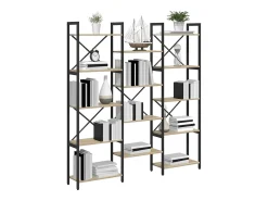 Estante de libros Roble Sonoma 156 x 25 x 167.5 cm