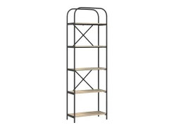 Estante de libros Roble Sonoma 60 x 30 x 183 cm