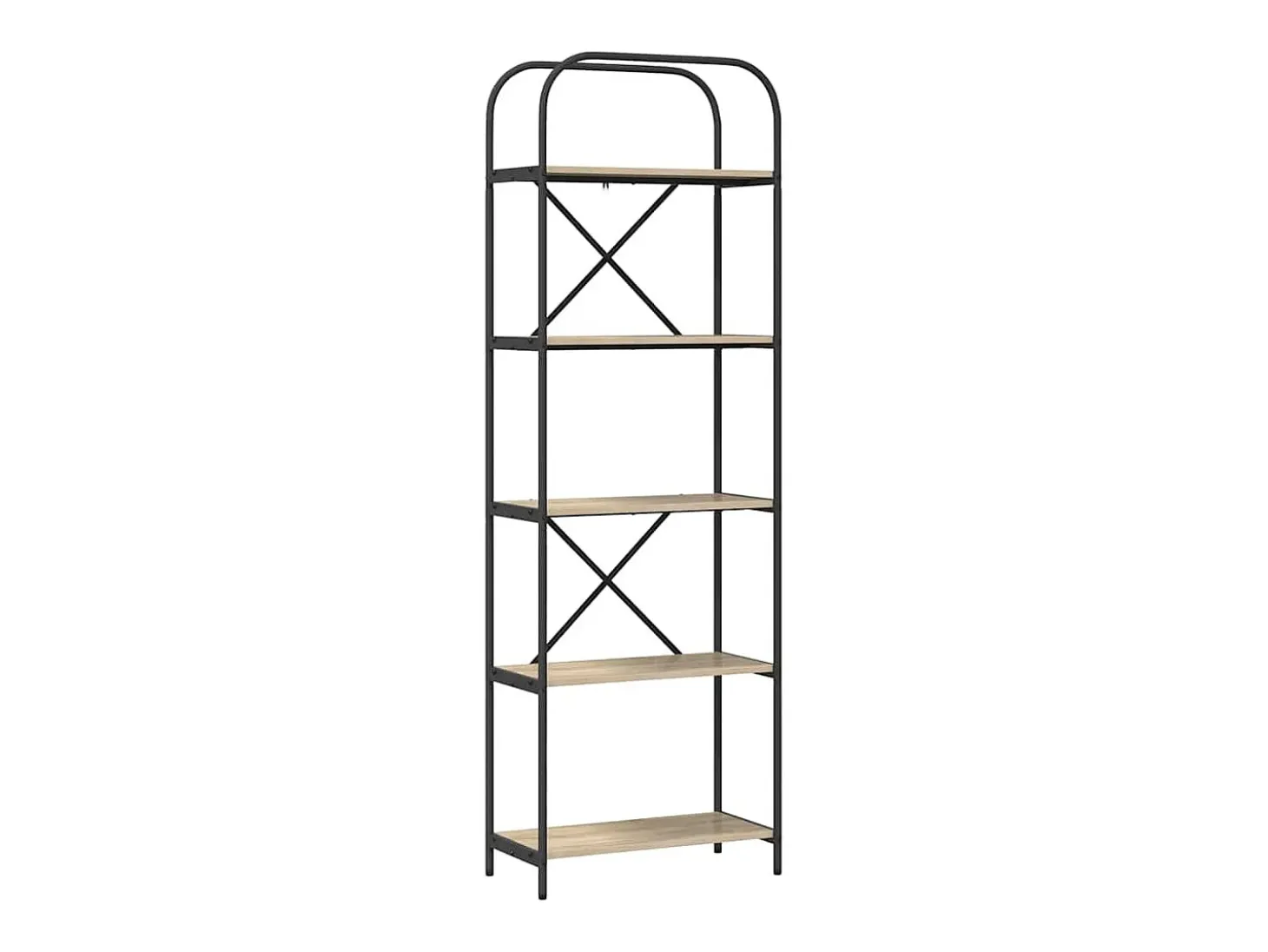 Estante de libros Roble Sonoma 60 x 30 x 183 cm