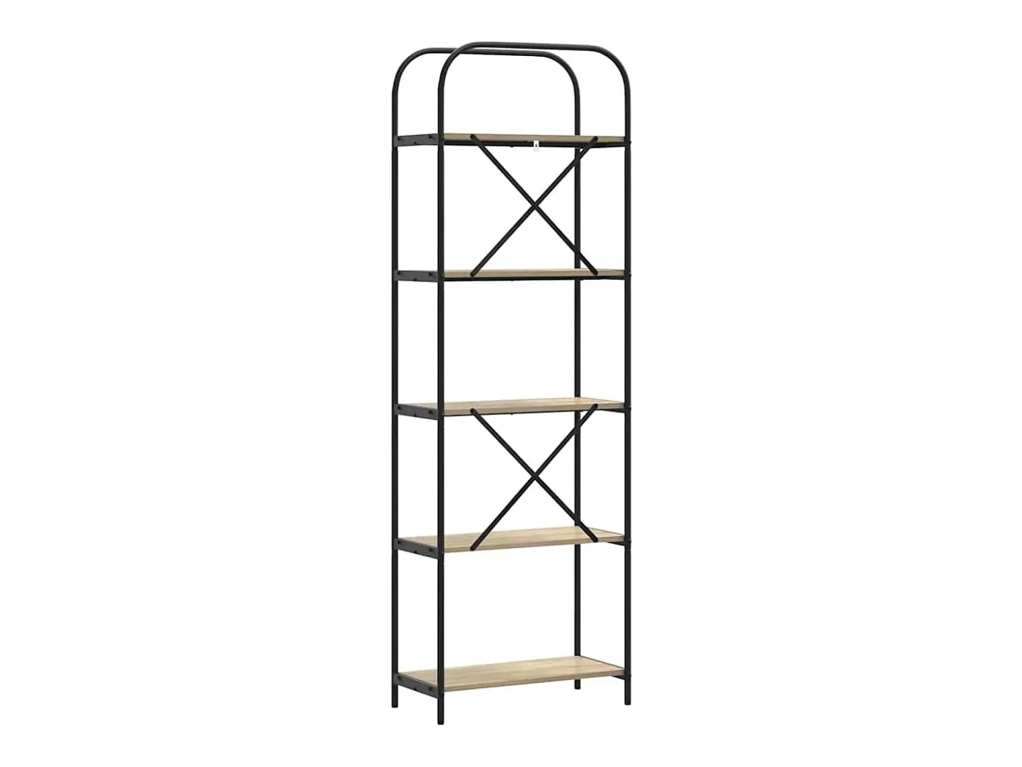 Estante de libros Roble Sonoma 60 x 30 x 183 cm