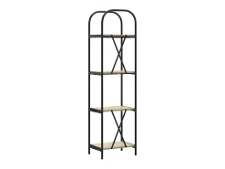 Estante de libros Roble Sonoma 40 x 30 x 146 cm