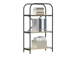 Estante de libros Roble Sonoma 60 x 30 x 109 cm