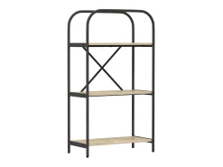 Estante de libros Roble Sonoma 60 x 30 x 109 cm