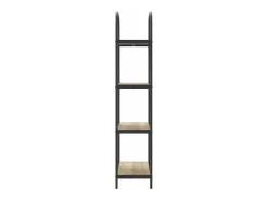 Estante de libros Roble Sonoma 60 x 30 x 146 cm