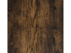 Estante de pared con cajones de madera de ingeniería de roble ahumado