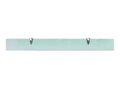 Estante de pared de cristal 90x10 cm 8 mm ES10176