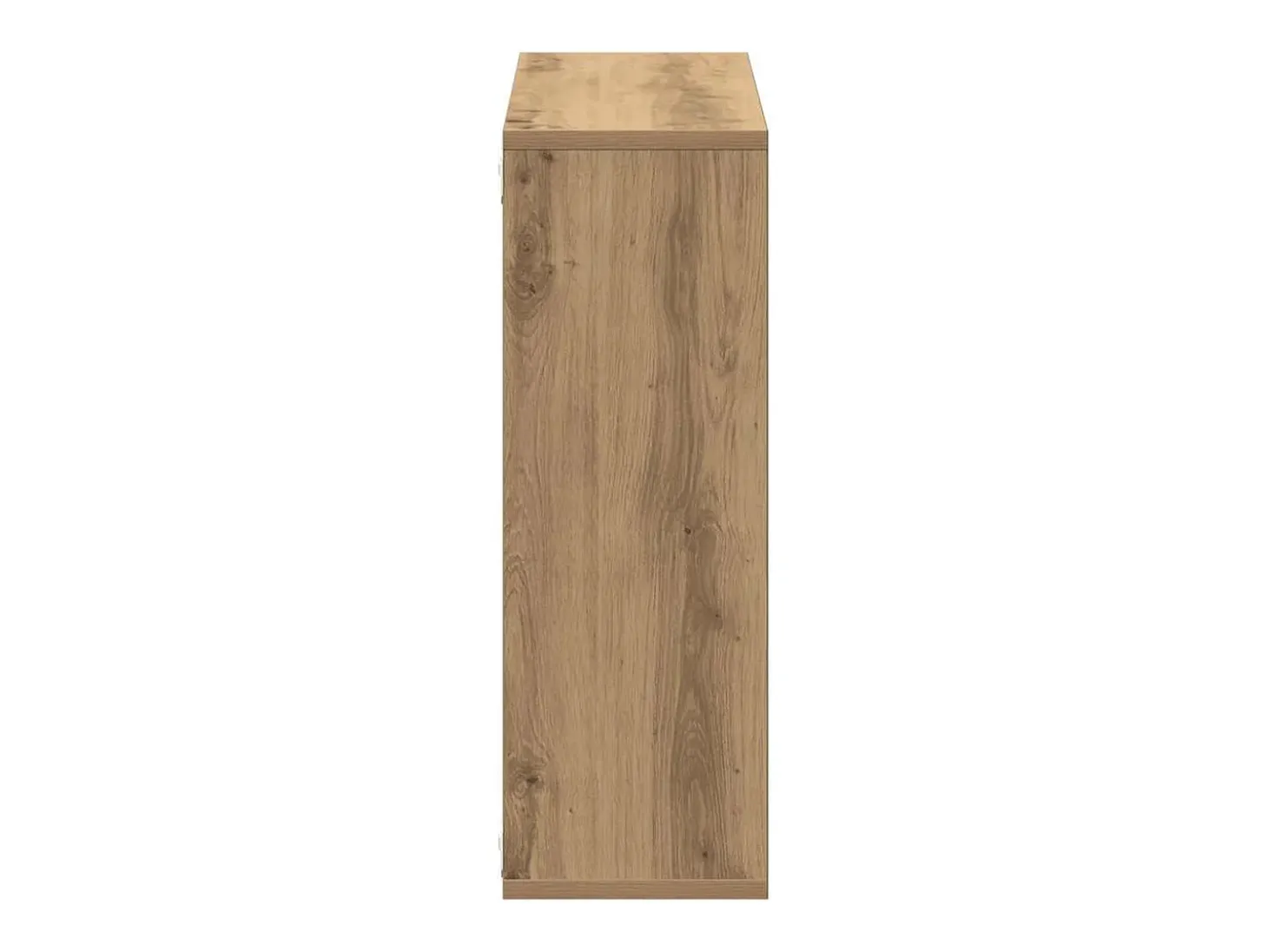 Estante de pared de roble hecho a mano 104x20x58,5 cm madera de ingeniería