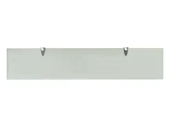 Estante de pared de vidrio 100 x 20 cm 8 mm