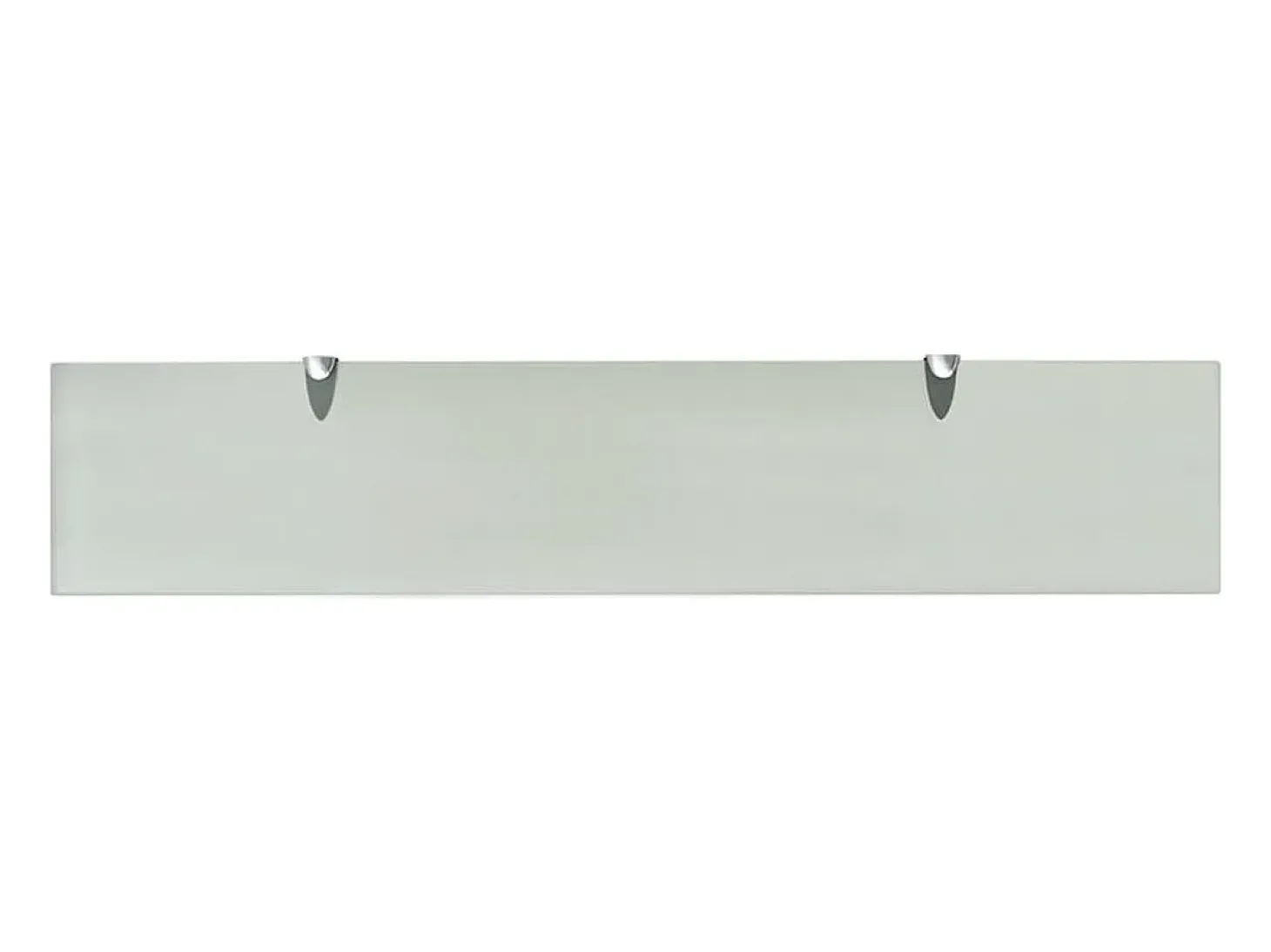 Estante de pared de vidrio 100 x 20 cm 8 mm