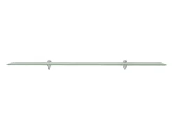 Estante de pared de vidrio 100 x 20 cm 8 mm
