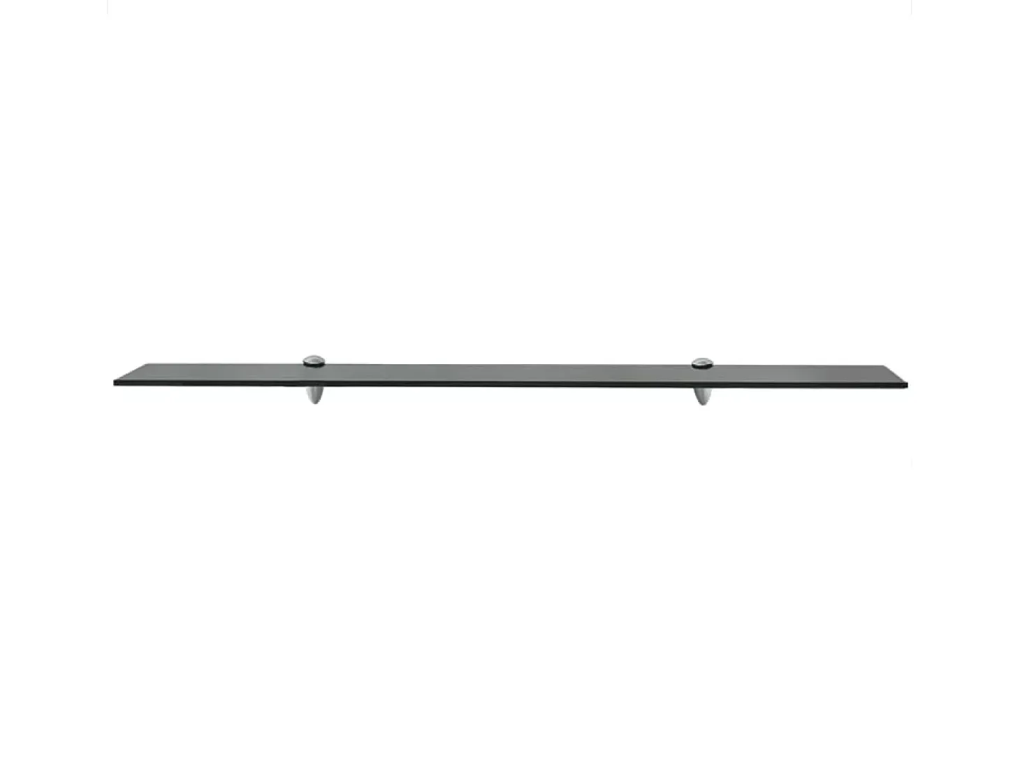 Estante de pared de vidrio 100 x 10 cm 8 mm