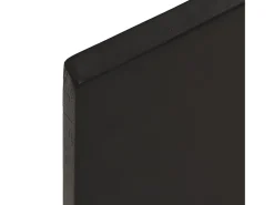 Estante de pared marrón oscuro 60x10x2 cm madera maciza de roble tratado