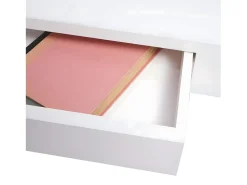 Estante de pared MCW-H37 Cajón, blanco