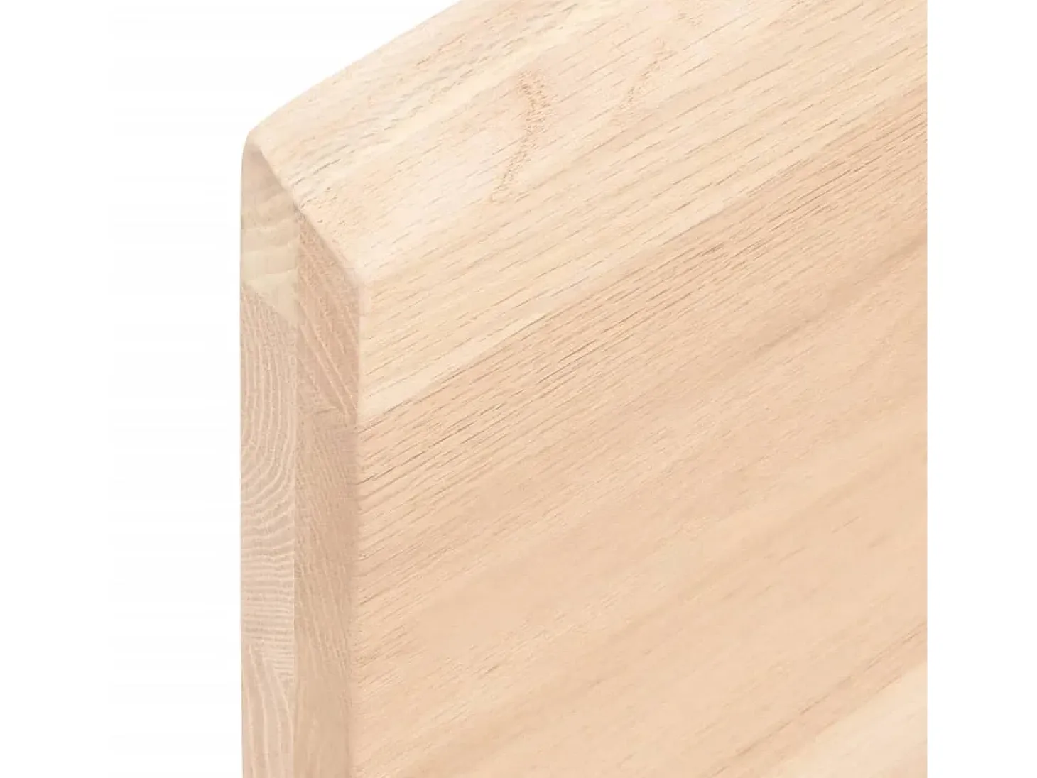 Estante de pared 60x10x4 cm madera maciza de roble sin tratar