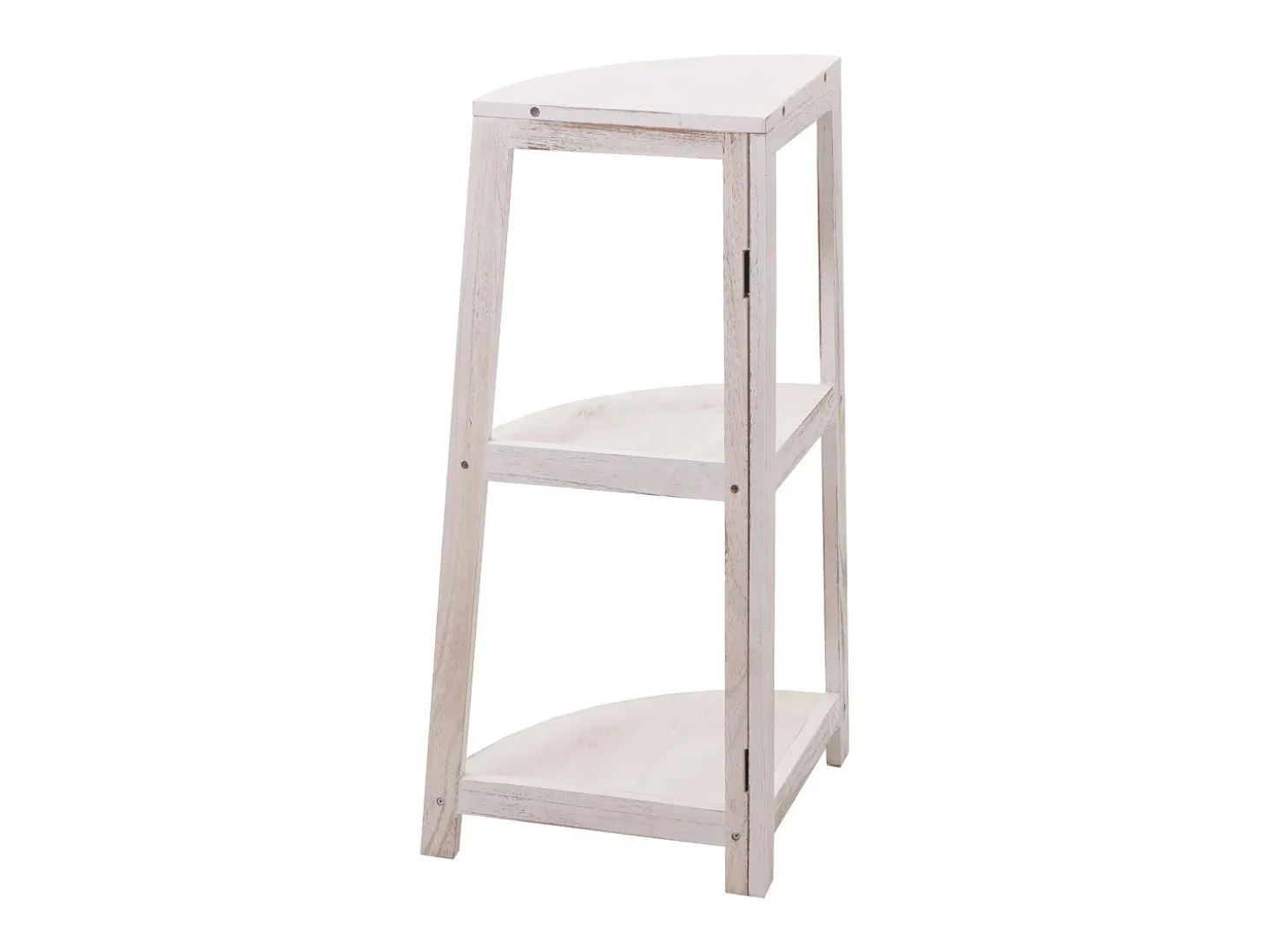 Estante esquinero MCW-K44, blanco shabby