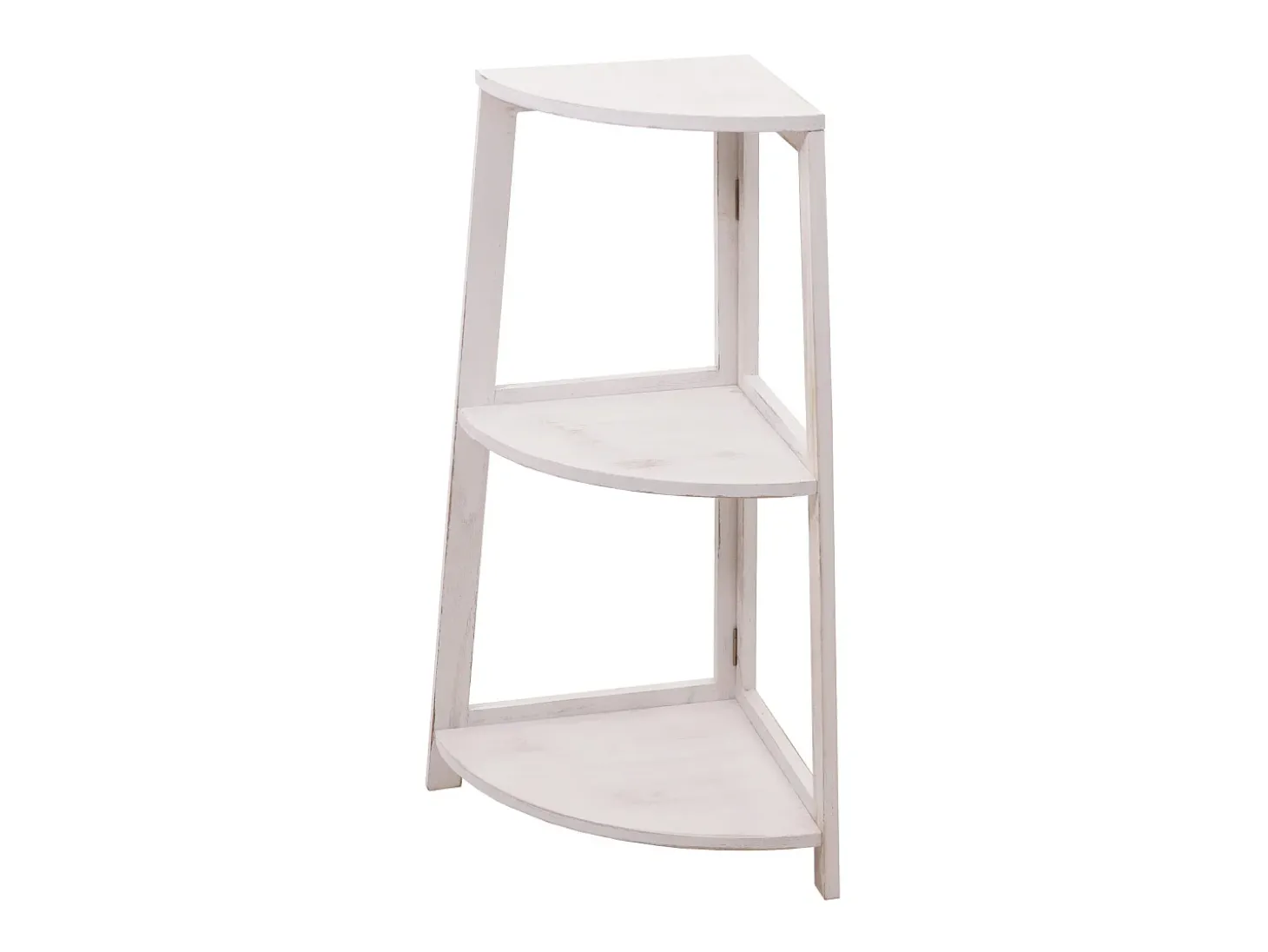 Estante esquinero MCW-K44, blanco shabby