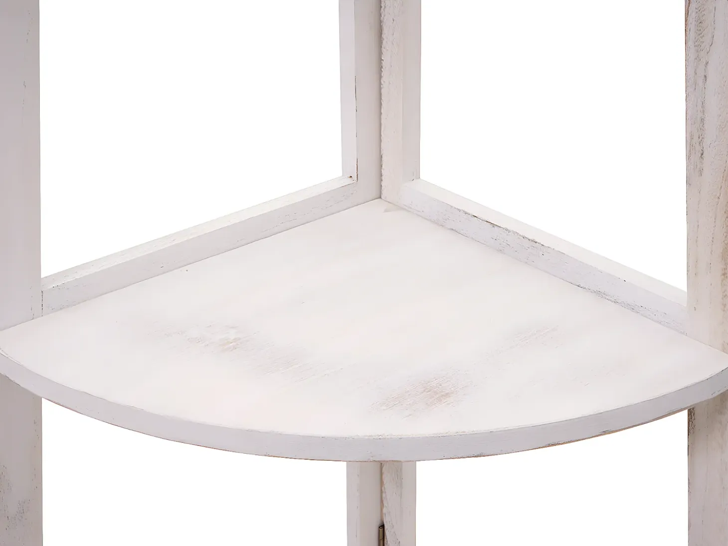 Estante esquinero MCW-K44, blanco shabby