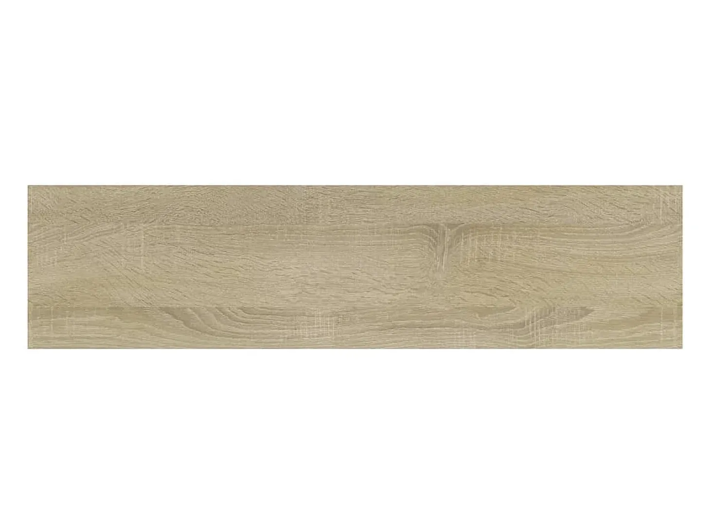 Estante estantería 4 uds contrachapada roble Sonoma 40x10x1,5cm