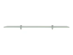 Estante flotante de cristal 90x20 cm 8 mm ES598128
