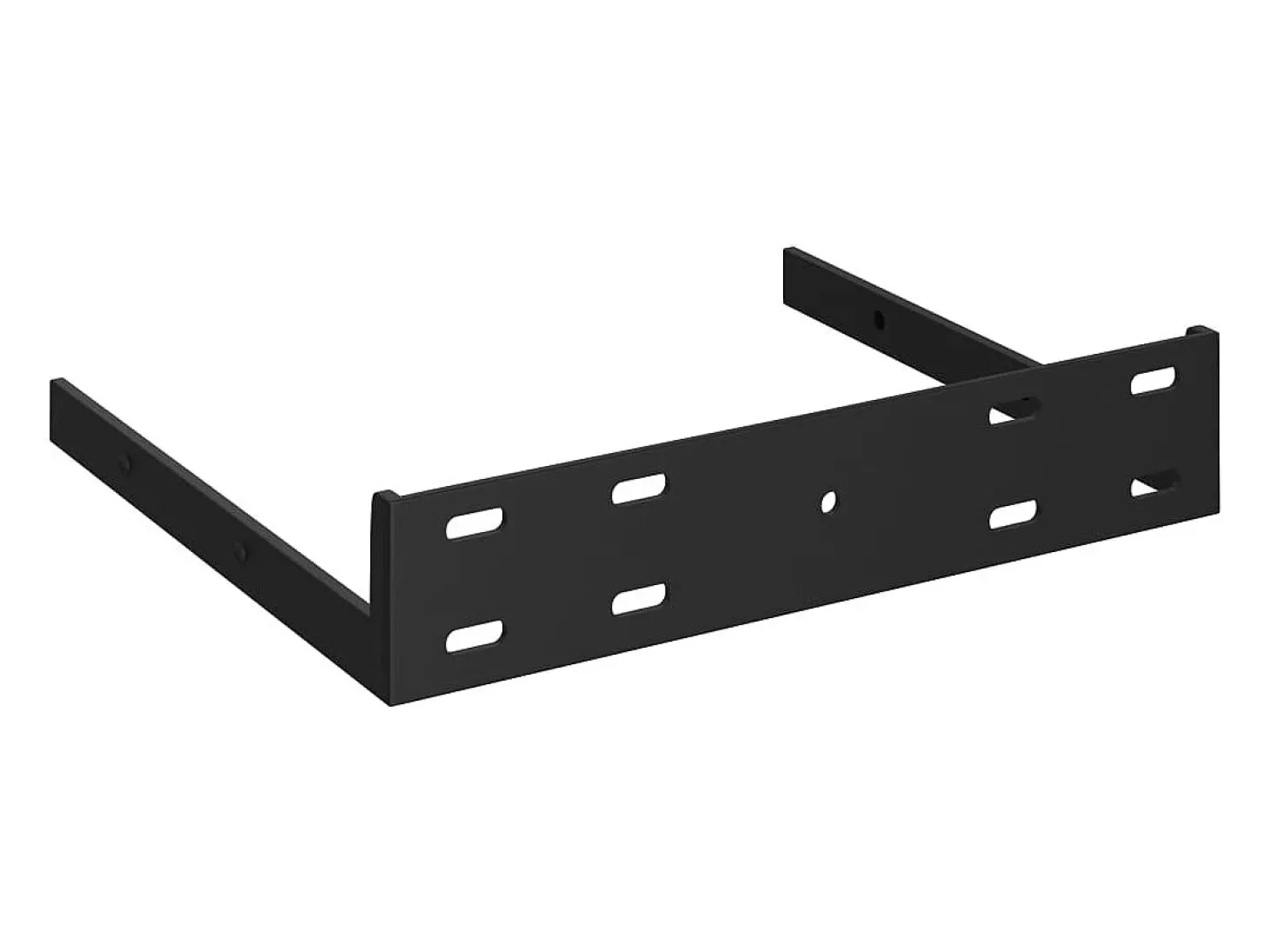 Estante flotante de pared 4 piezas blanco brillante 23x23,5x3,8cm MDF