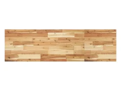 Estante flotante 140x40x2 cm acacia maciza acabado aceite