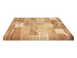 Estante flotante 140x40x2 cm acacia maciza acabado aceite