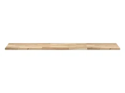 Estante flotante 140x40x2 cm madera maciza de acacia sin tratar