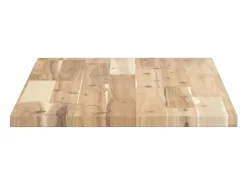 Estante flotante 100x40x2 cm madera maciza de acacia sin tratar