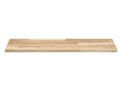 Estante flotante 100x40x2 cm madera maciza de acacia sin tratar