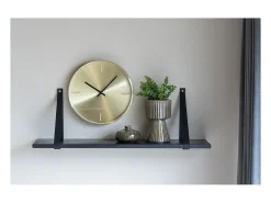 Estante Marea, Negro, 20x80x2 cm, Kendra Home
