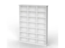 Estante para CDs blanco 105.4x19x136 jukebox