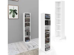 Estante para CDs blanco 21x20x91.8