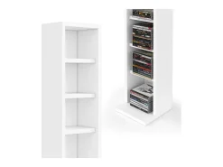 Estante para CDs blanco 21x20x91.8
