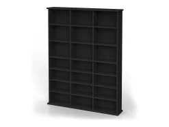 Estante para CDs negro 105.4x19x136 jukebox