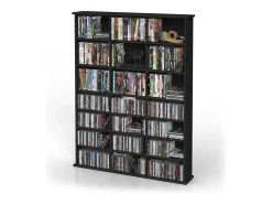 Estante para CDs negro 105.4x19x136 jukebox