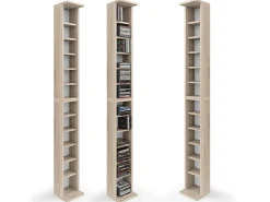 Estante para CDs sonoma 21x20x183.6