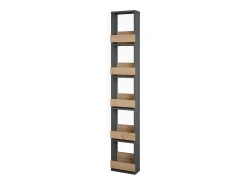 Estante para copas de vino oro power roble/antracita 30x15.1x180 repose