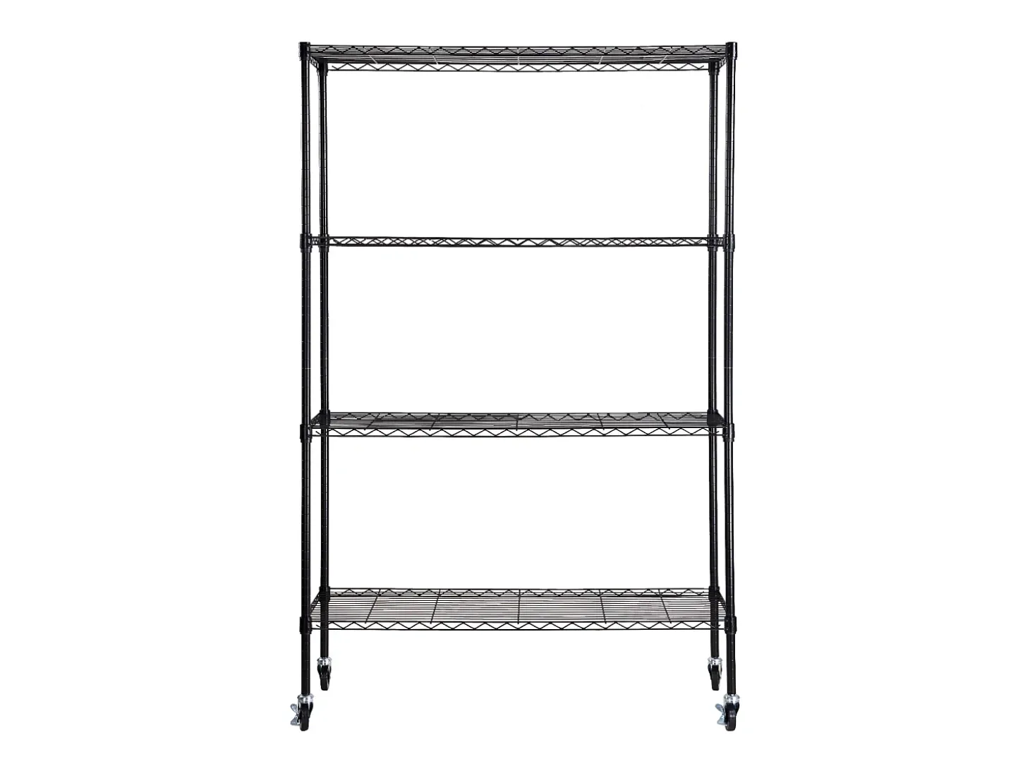 Estante SucceBuy Estante de Almacenamiento para Garaje, Soporte de Almacenamiento con 4 Niveles Ajustables, Carga de 318KG