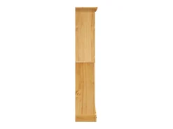 Estantería 4 niveles Corona Range de pino mexicano 81x29x150 cm