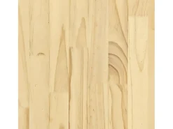 Estantería 2 niveles madera maciza de pino 100x30x70 cm