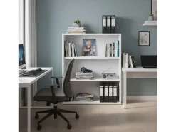 Estantería Baja Scaled Blanco 100x76x33 cm