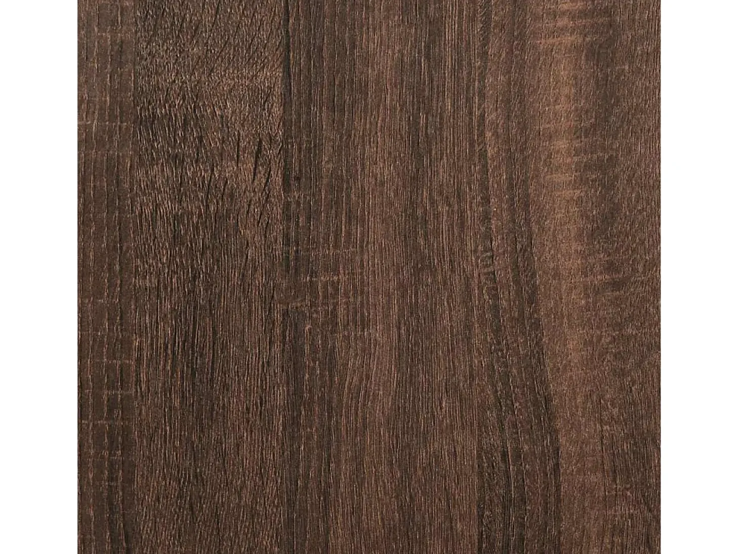 Estantería cúbica de pared de 7 compartimentos en roble marrón