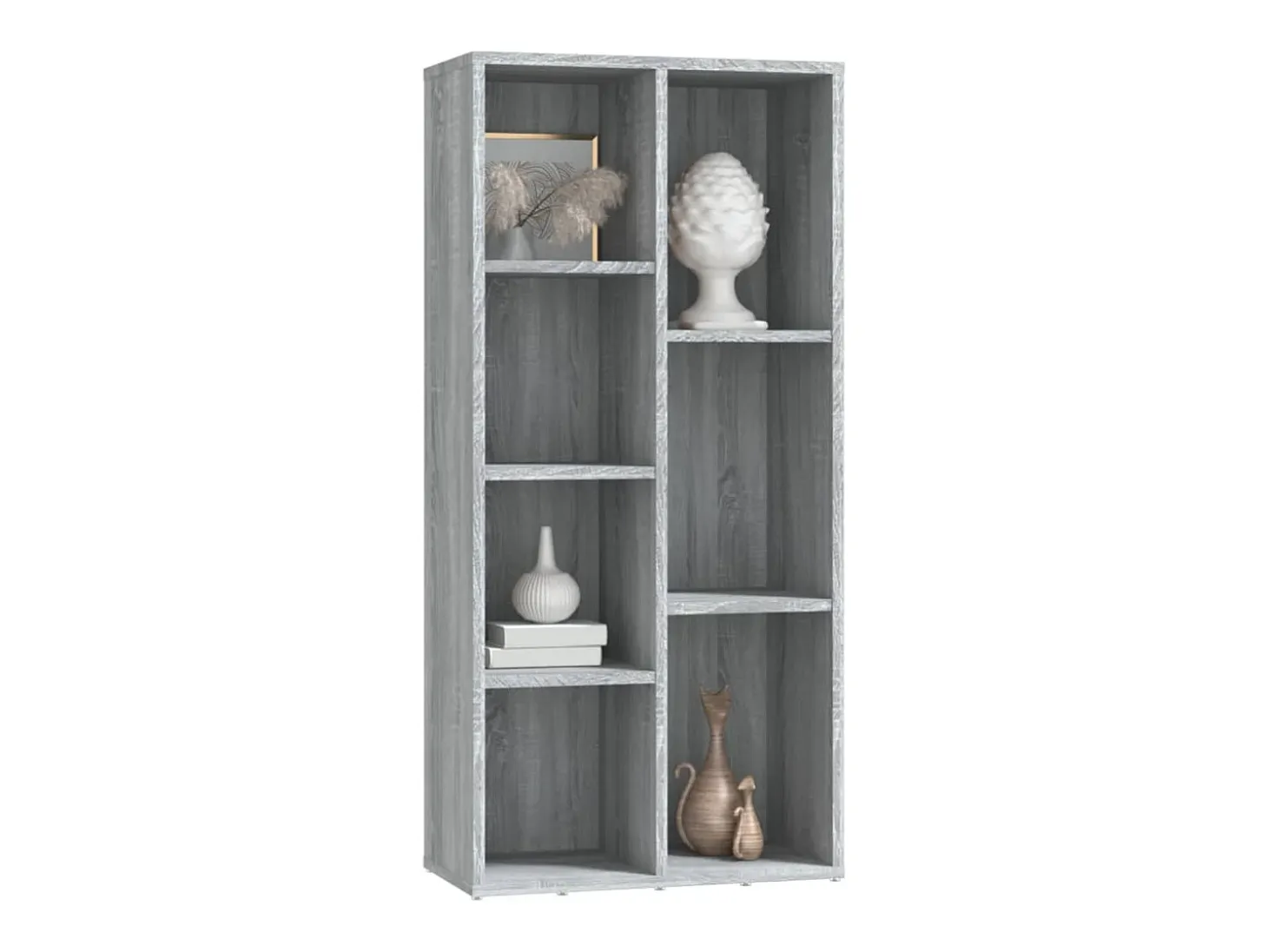 Estantería color gris Sonoma 50x25x106 cm