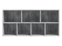 Estantería color gris Sonoma 50x25x106 cm