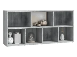 Estantería color gris Sonoma 50x25x106 cm