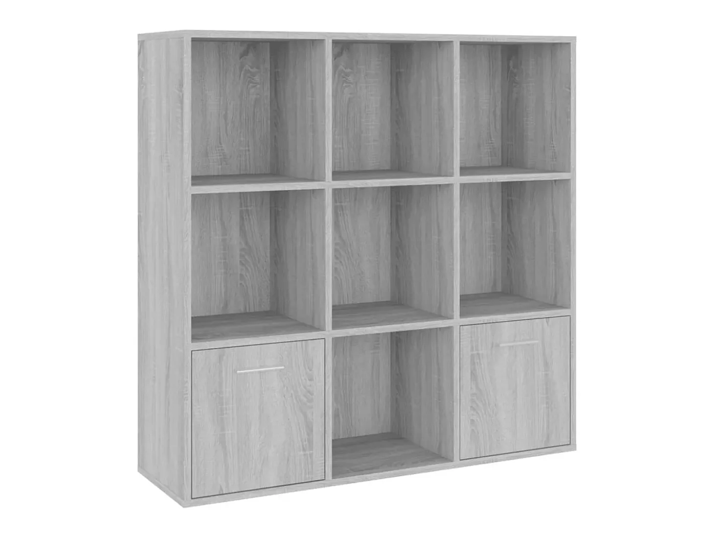 Estantería color gris Sonoma 98x30x98 cm