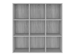Estantería color gris Sonoma 98x30x98 cm