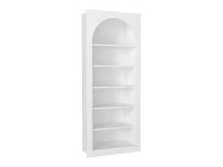 Estantería contemporánea con 6 estantes - Blanco - CYMORA