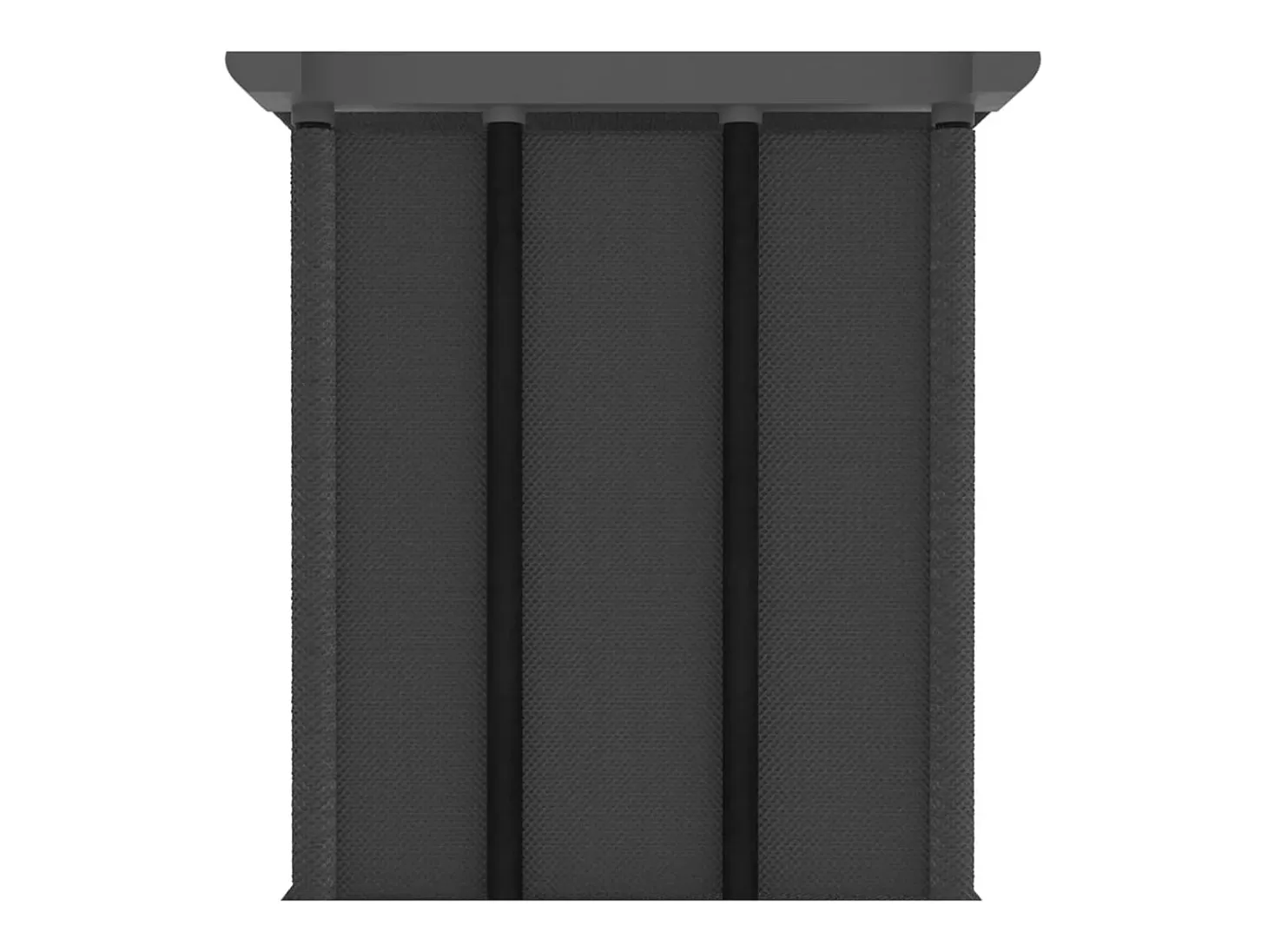 Estantería de 9 cubos con cajas tela gris 103x30x107,5 cm