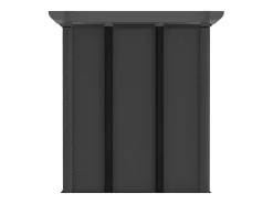 Estantería de 9 cubos de tela gris 103x30x107,5 cm
